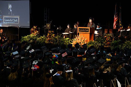 Congratulations graduates! Over 200 new counselors, teachers, and educational leaders crossed the stage on May 17 at Lewis & Clark