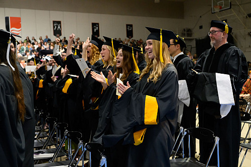 Congratulations graduates! Over 200 new counselors, teachers, and educational leaders crossed the stage on May 17 at Lewis & Clark