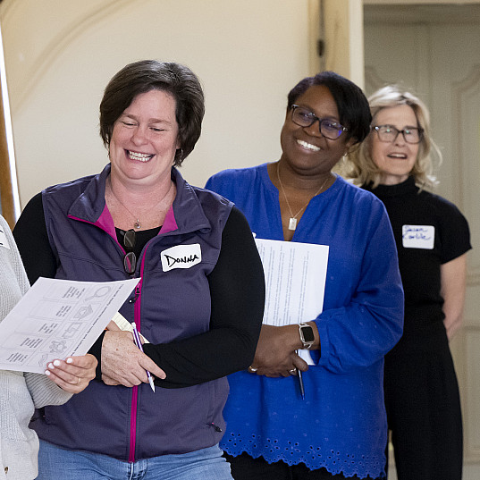 Principal License Program students learn together on-campus.