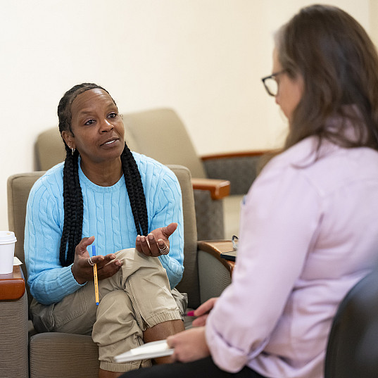 Principal License Program students learn together on-campus.