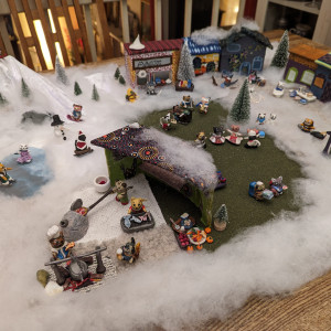 Cat village whole
