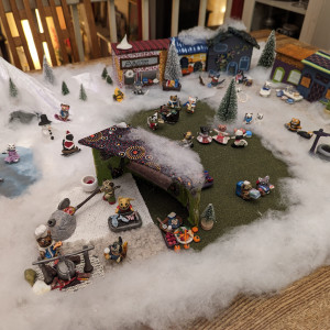 Cat village whole