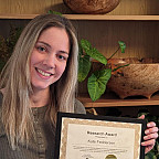 Kate Feddersen is the recipient of the Art Therapy Research award.