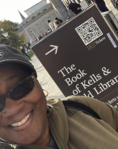 Educational Leadership Professor Lisa Collins visits Ireland with Outdoor Writers Association of America.