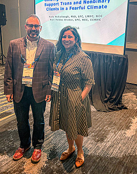 Rafe McCullough and Nori Gruber