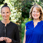 Two faculty members headshots, side by side.