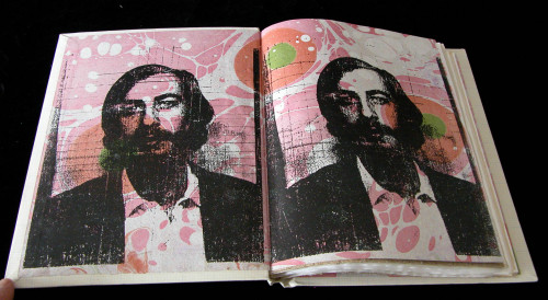 Handmade paper and book by Drew Luan Matott, MFA